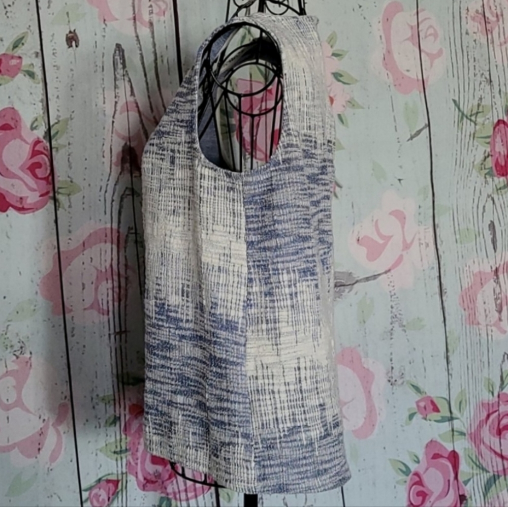 Anthropology W5 Sleeveless Twead Sweater Top - Picture 2 of 6